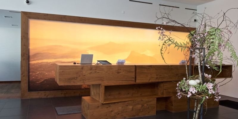 Umbau Empfangshalle Raiffeisenbank Pilatus in Kriens