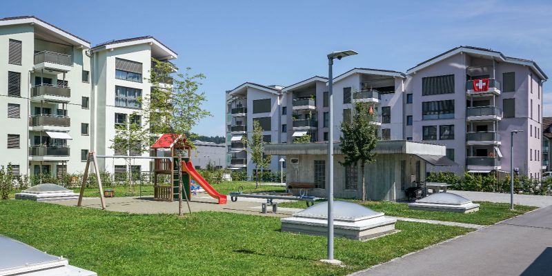 Aufstockung Mehrfamilienhäuser in Malters