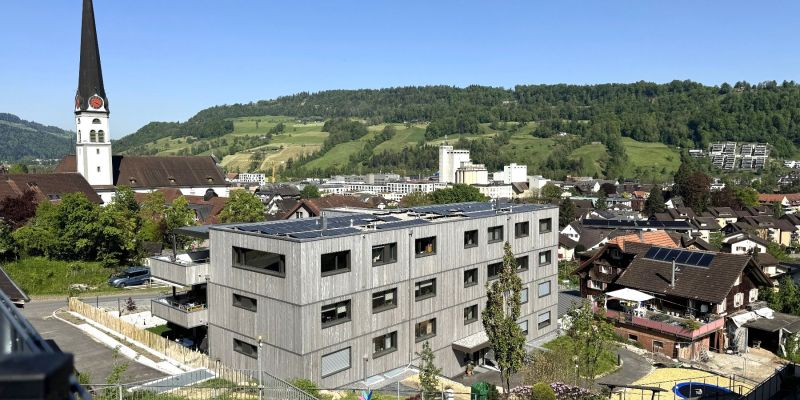 Baueingabe: Neubau Holz-MFH in Malters